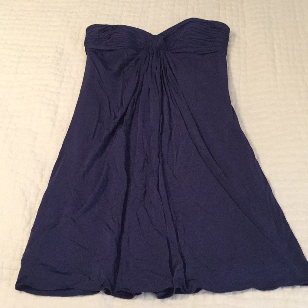 Laundry slinky strapless mini dress